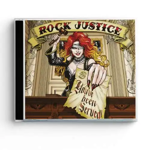 Rock Justice: You've Been Served CD Neu