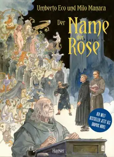 Umberto Eco: Der Name der Rose Comic Buch Neu