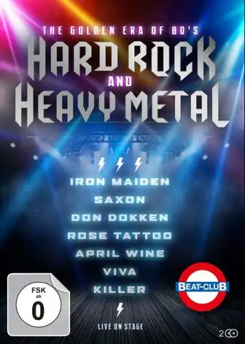 Beat-Club: The Golden Era of 80’s Hard Rock and Heavy Metal auf 2 DVDs Neu