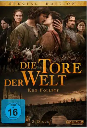Die Tore der Welt 2 DVDs Ken Follett Neu
