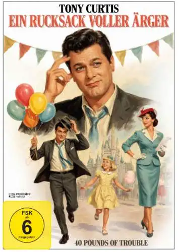 Ein Rucksack voller Ärger DVD Tony Curtis Neu