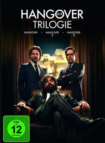 Hangover - Die Trilogie 3 DVDs Neu