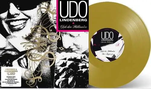 Udo Lindenberg: Club der Millionäre (Limitierte & handnummerierte Edition) (Goldenes Vinyl) 10" LP Neu