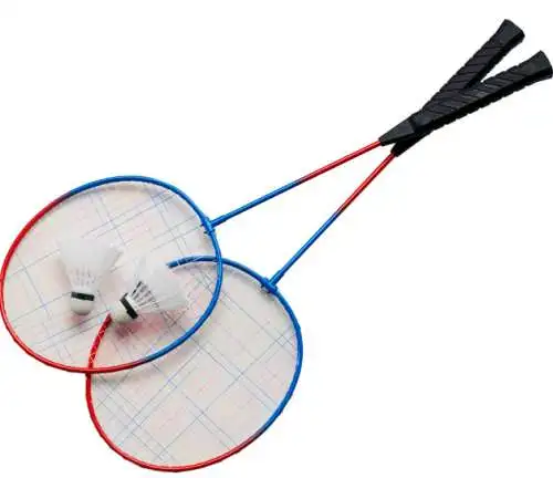 Federball- Spielset 2 Schläger + Zubehör 183g Badminton Neu