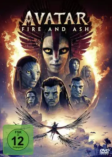 Avatar: Fire and Ash DVD James Cameron Neu
