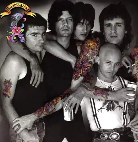 Rose Tattoo: Assault & Battery (Limited Numbered Edition) (White & Black Swirled Vinyl) LP Neu