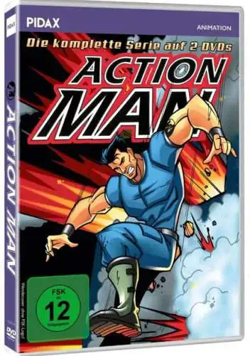 Action Man - Die komplette Serie 2 DVDs Neu
