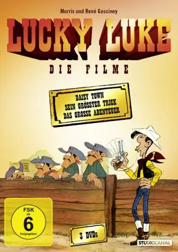 Lucky Luke - Die Filme 3 DVDs Neu