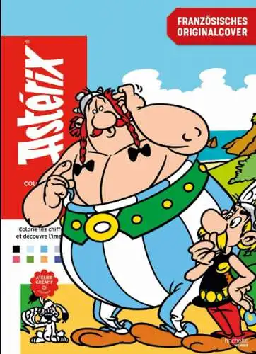 René Goscinny: Asterix Malen nach Zahlen Comic Buch Neu