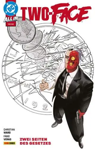 Christian Ward, Fábio Veras Two Face Buch Comic Neu