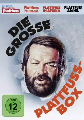 Die große Plattfuß-Box auf 4 DVDs Neu