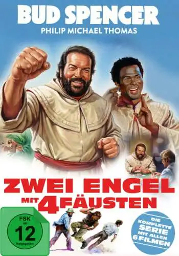Zwei Engel mit 4 Fäusten - Die komplette Serie 6 DVDs Bud Spencer Neu