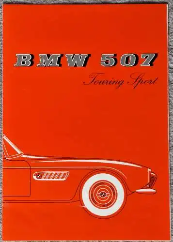 BMW: Prospekt BMW 507 Touring Sport 1959. 