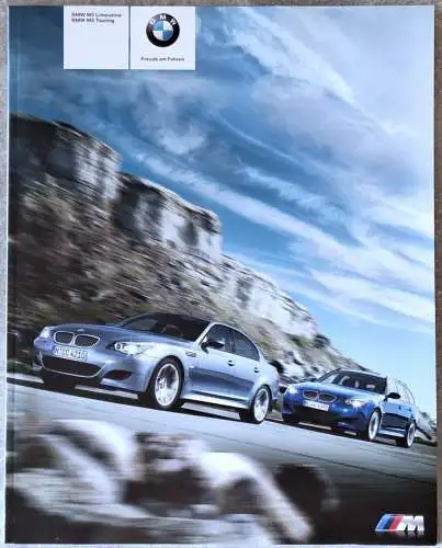 Prospekt BMW 5er M5, M5 Touring 1/2009 Modelljahr 2009. 