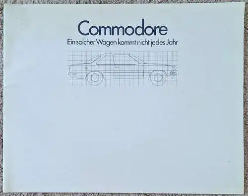Prospekt Opel Commodore B 8/1972 Modelljahr 1973. 
