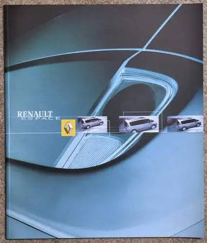 Prospekt Renault Espace 11/2002 Modelljahr 2003. 