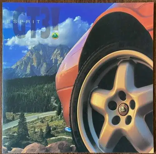 Prospekt Lotus Esprit GT3 1996 französisch. 