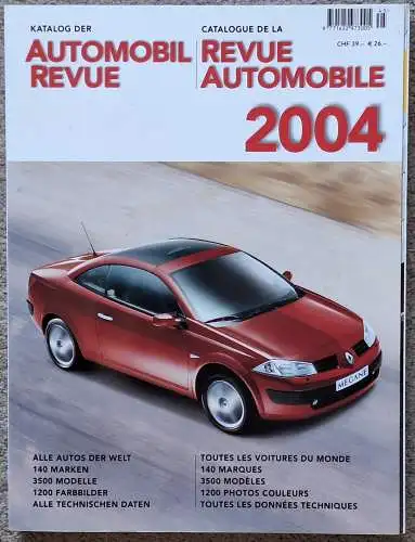 Katalog Automobil Revue 2004. 