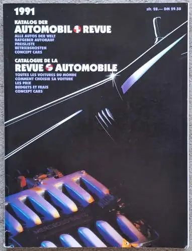 Katalog Automobil Revue 1991. 