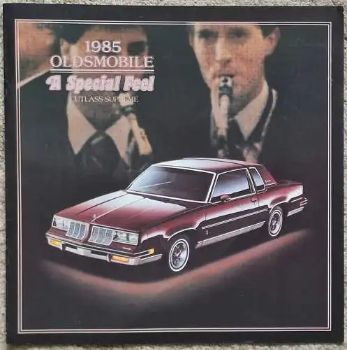 Prospekt Oldsmobile Cutlass Supreme 9/84 Modelljahr 1985 Canada. 
