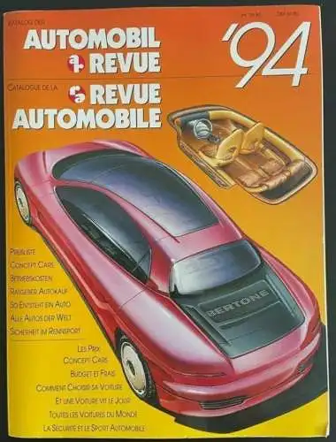 Katalog Automobil Revue 1994. 
