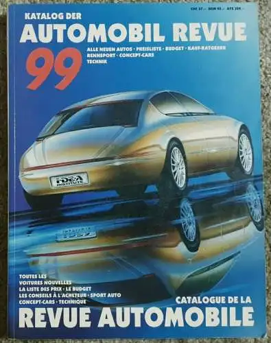 Katalog Automobil Revue 1999. 