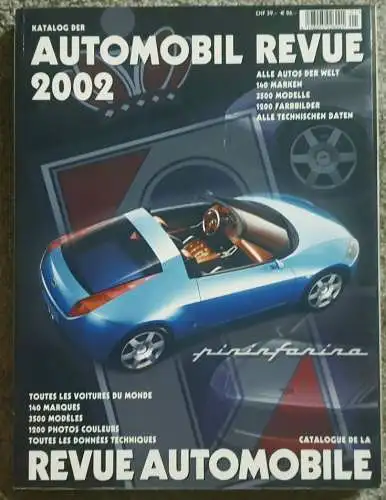 Katalog Automobil Revue 2002. 