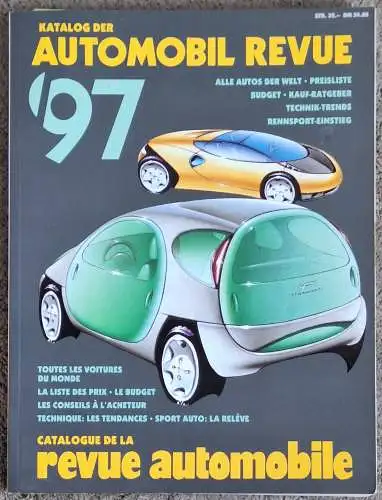 Katalog Automobil Revue 1997. 