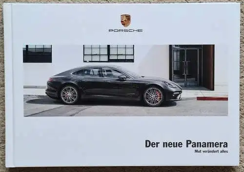 Prospekt Porsche Panamera, Panamera Executive 11/2016 Modelljahr 2017 Hardcover. 