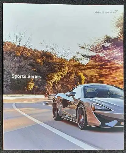 Prospekt McLaren 540C, 570S, 570GT 4/2017. 