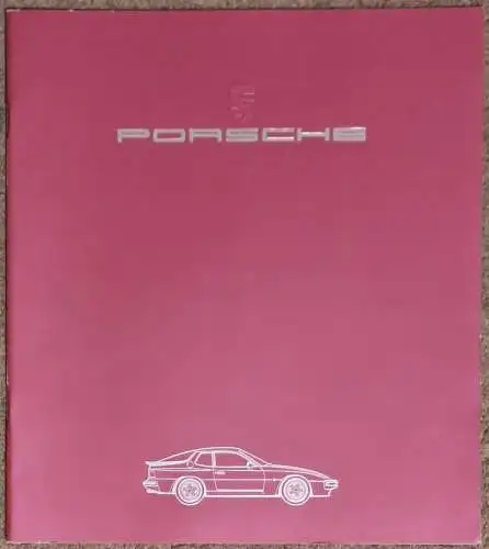 Prospekt Porsche 944 7/1983 Modelljahr 1984. 