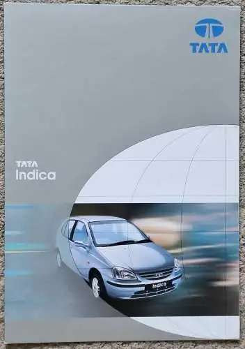 Prospekt Tata Indica ca. 2000 deutsch/englisch. 