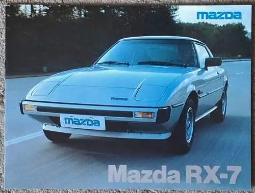 Prospekt Mazda RX-7 3/1979. 