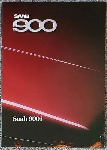 Prospekt Saab 900i 1986. 