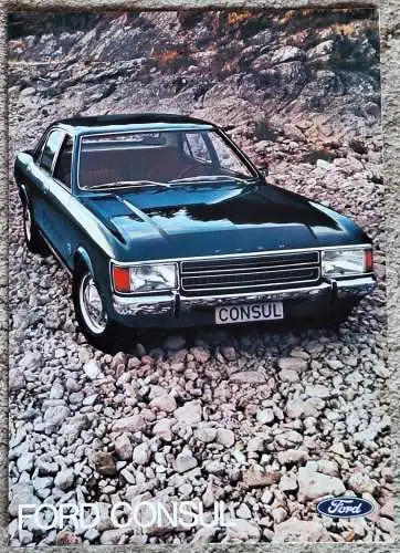 Prospekt Ford Consul 1972. 