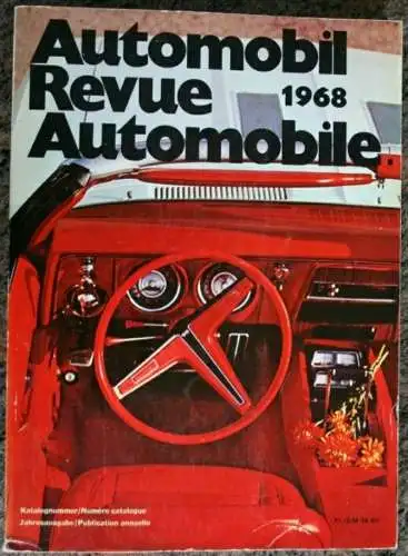 Katalog Automobil Revue 1968. 