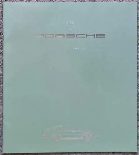 Prospekt Porsche 924 7/1983 Modelljahr 1984. 