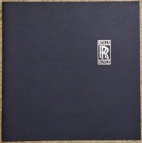 Prospekt Rolls-Royce 1993 Silver Spirit III, Silver Spur III, Touring Limousine, Corniche IV deutsch. 