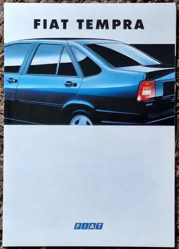 Prospekt Fiat Tempra 4/1993 Modelljahr 1993. 