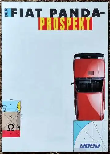 Prospekt Fiat Panda ca. 1993. 