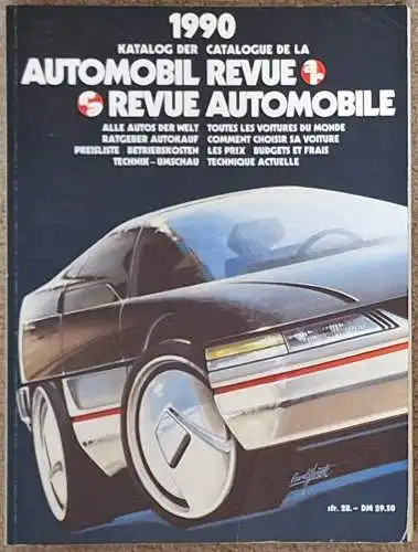 Katalog Automobil Revue 1990. 