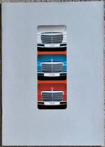 Mercedes-Benz: Prospekt Mercedes-Benz /8 200, 230, 250 6/1973. 