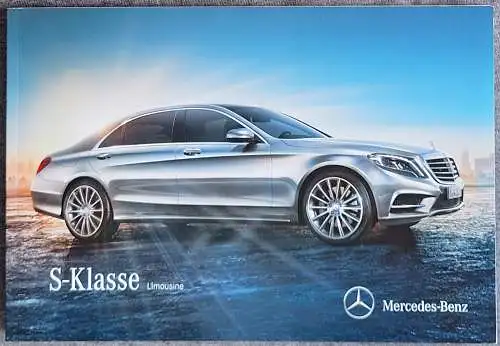 Prospekt Mercedes Benz, Mercedes-Maybach S-Klasse 6/2015 Modelljahr 2016. 