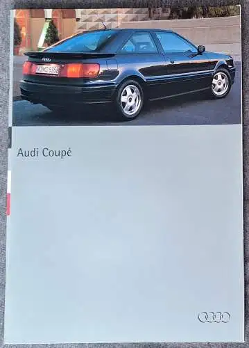 Prospekt Audi Coupe 1/1994. 