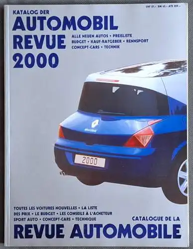 Katalog Automobil Revue 2000. 
