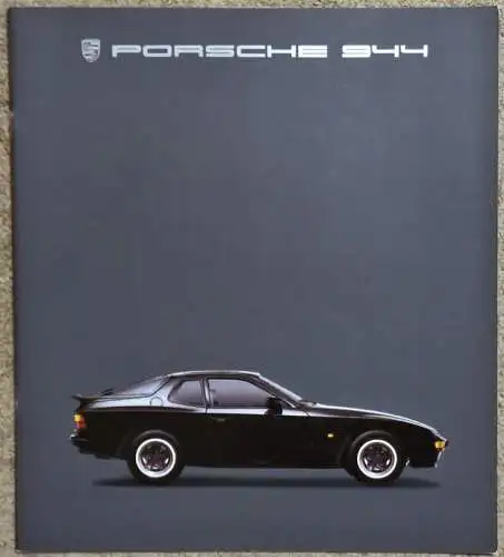 Prospekt Porsche 944 7/1984 Modelljahr 1985. 