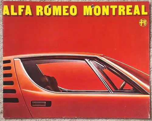 Prospekt Alfa Romeo Montreal 2/1973. 