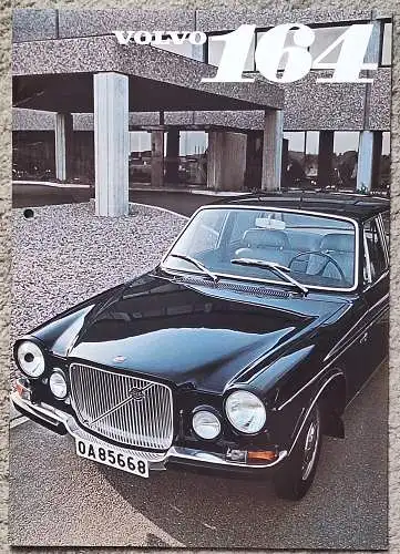 Prospekt Volvo 164 8/1969 Modelljahr 1970. 