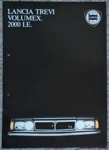 Prospekt Lancia Beta Trevi 2/1984. 