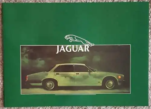 Prospekt Jaguar XJ Serie 3 1984. 